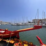 A 200m De Port Frejus, Plage, Commerces, Terrasse, 4 Couchages, Menage Inclus - Fr-1-226a-31 דירה Fréjus